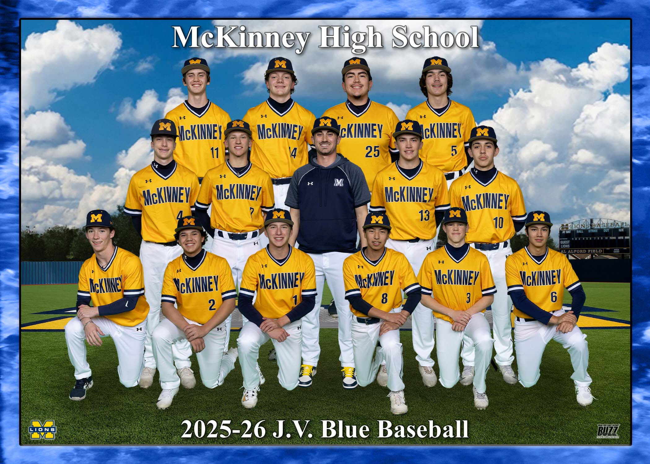 2025-26 McKinney Lions JV Blue Baseball